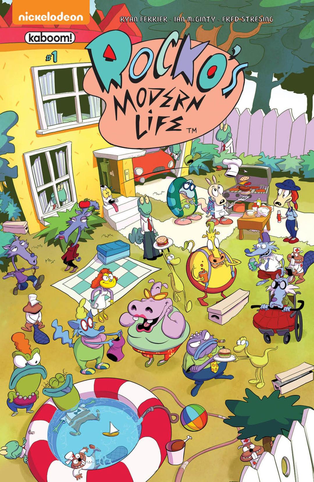 6 декабря выйдет первый номер новой серии комиксов "Rocko's Modern Life". Как и грядущий спешл, истории в комиксах поведают о том, как герои будут справляться с напастями 21-го века....