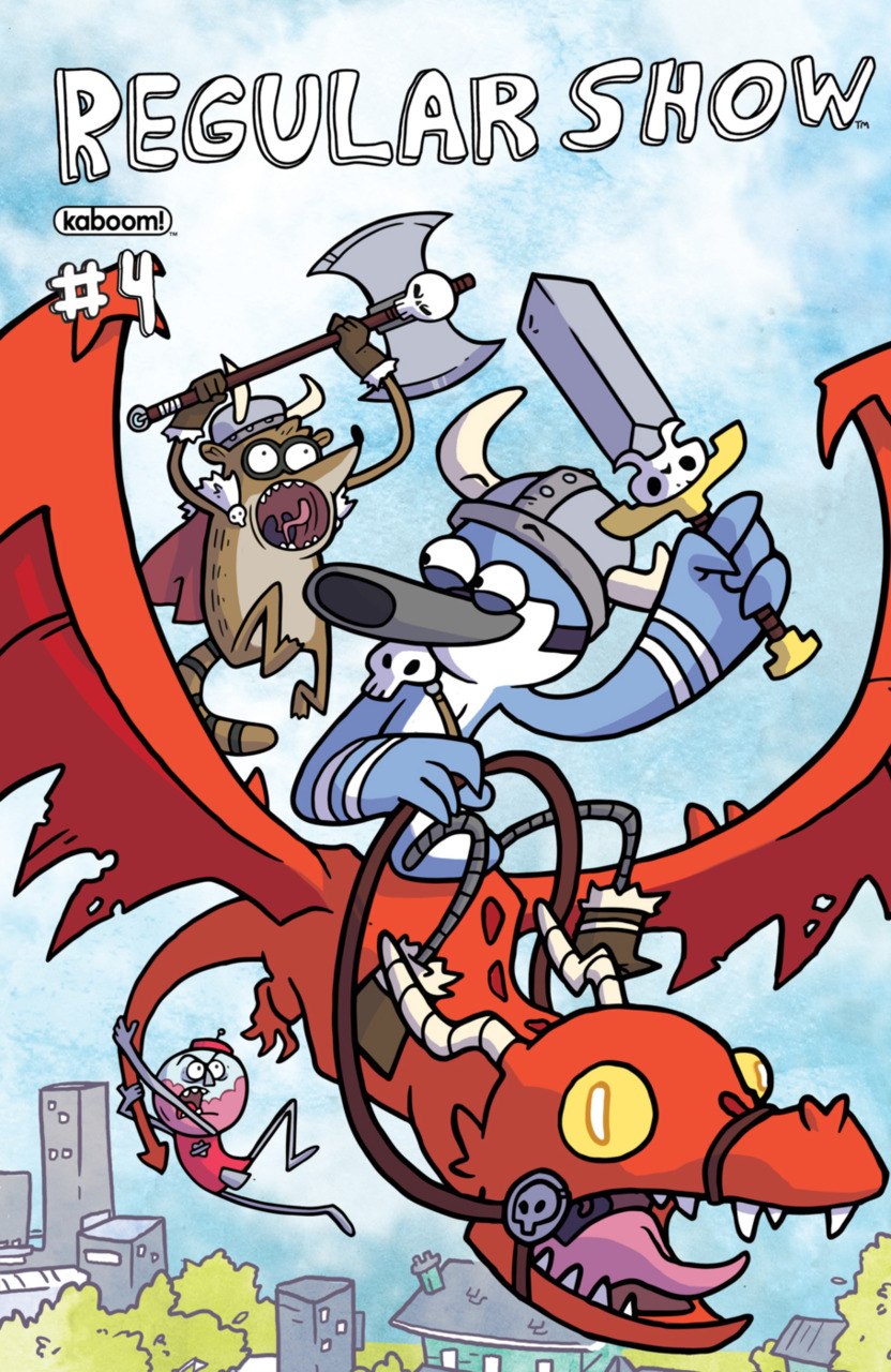 Комиксы по Регулярной Передаче:

- Regular Show -21
- Regular Show Annual 001
- Regular Show March Madness Special 001
- Regular Show Skips -6...