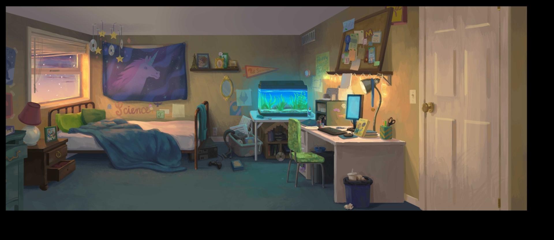 Ещё немного задников из Infinity Train....