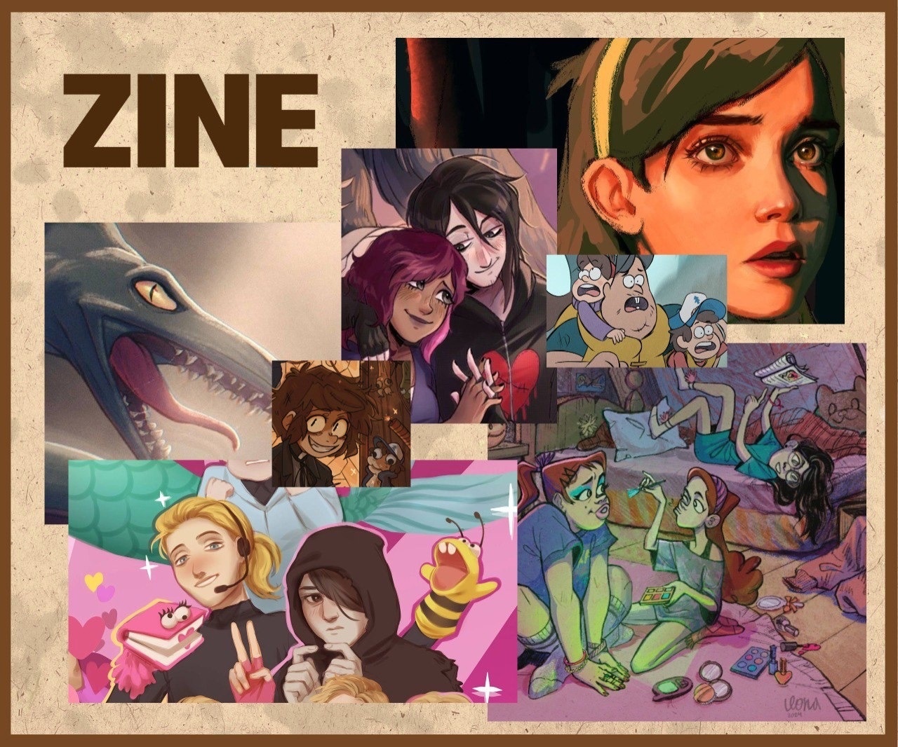 Ребята из [club219938716|Gravity Falls Zine by Double Donut] забабахали фанатский зин по ГФ, в котором приняли участие 41 художник....