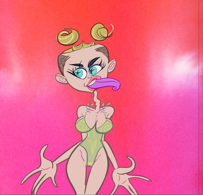 Немного артов Джона К из визуалок к туру Майли Сайрус "Bangerz"....