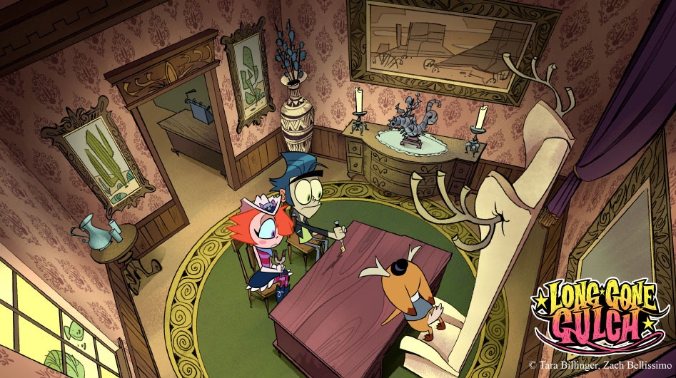 Работа над Long Gone Gulch кипит, и вот первые готовые кадры из пилота. А ещё в этом месяце нас ждёт трейлер....