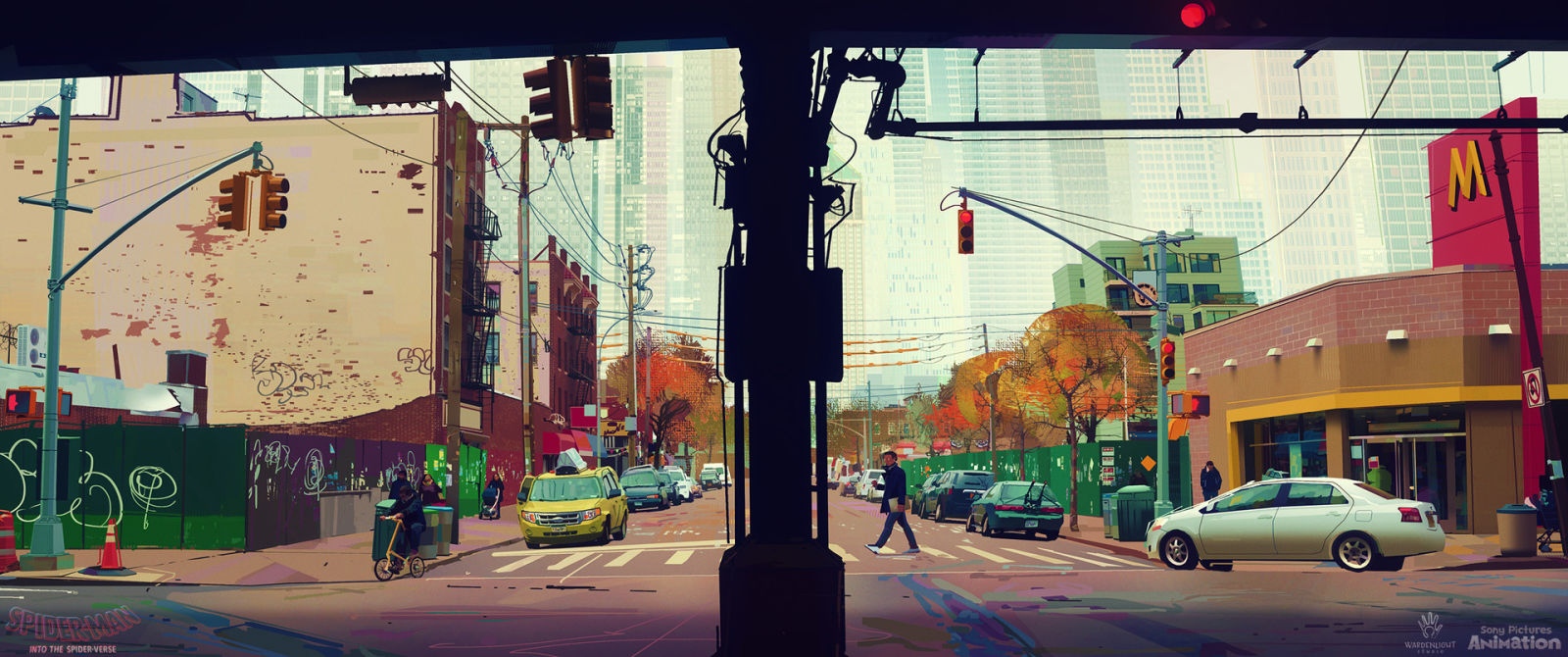 Различные концепты, цветовые поиски и фрэймы для Spider-Man: Into The Spider-Verse.

Больше материала по ссылке, прикрепленной к посту....