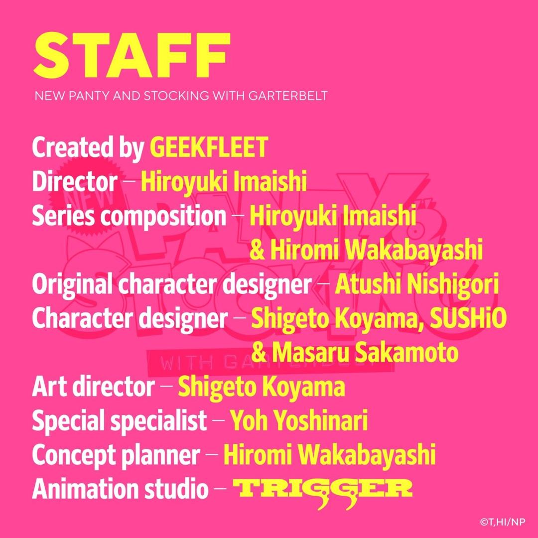 "Panty & Stocking with Garterbelt"....