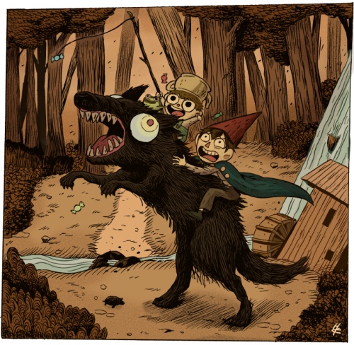 Over the garden wall