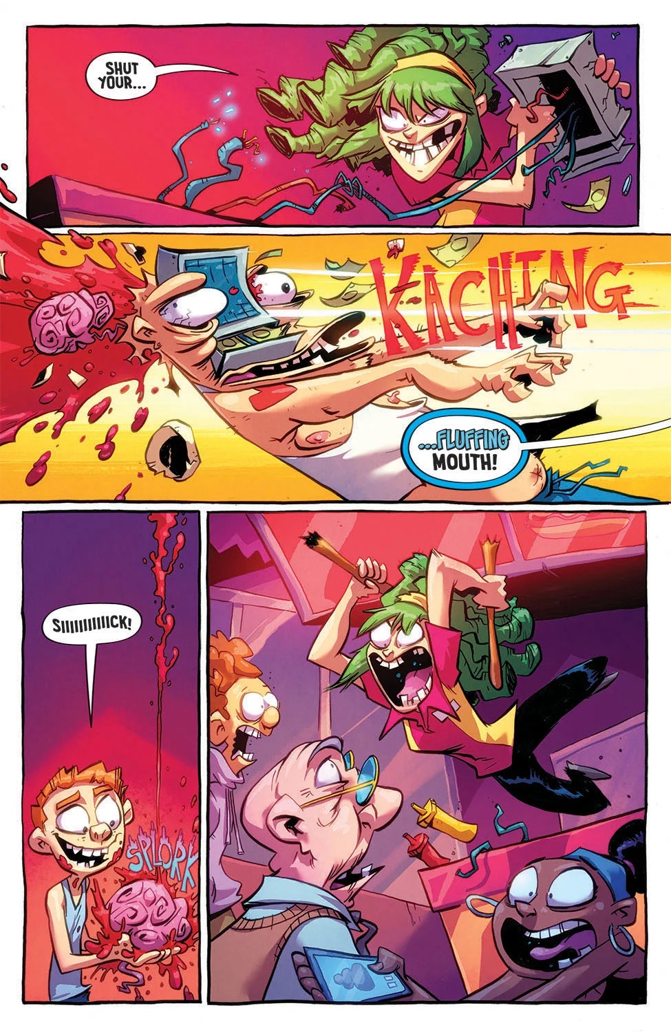 Герт вернётся в новых комиксах в ноябре. Малышка прибавила в зрелости и в жестокости, так что нас ждёт новая порция кровавых убийств....