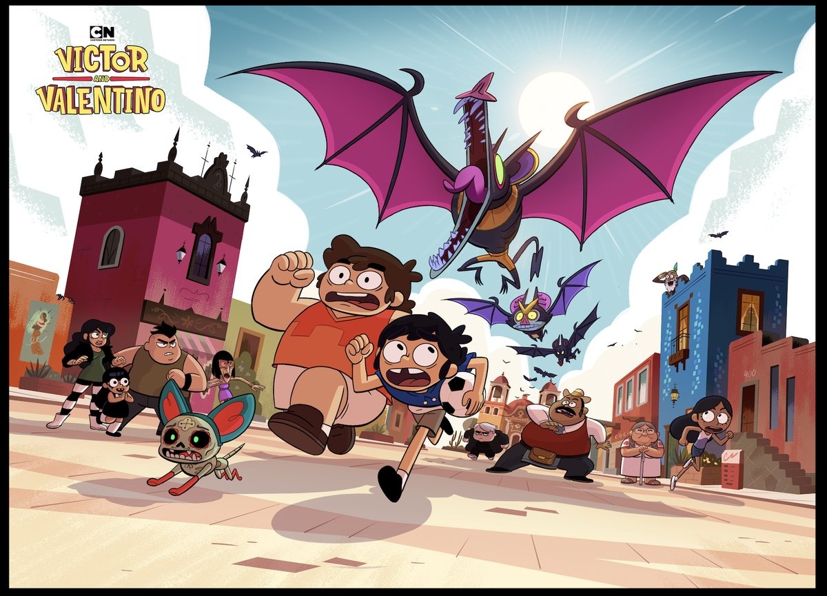 postervictorandvalentinodliakomikkonasfinalnymvariantomlogotipagriadushhegoseriala