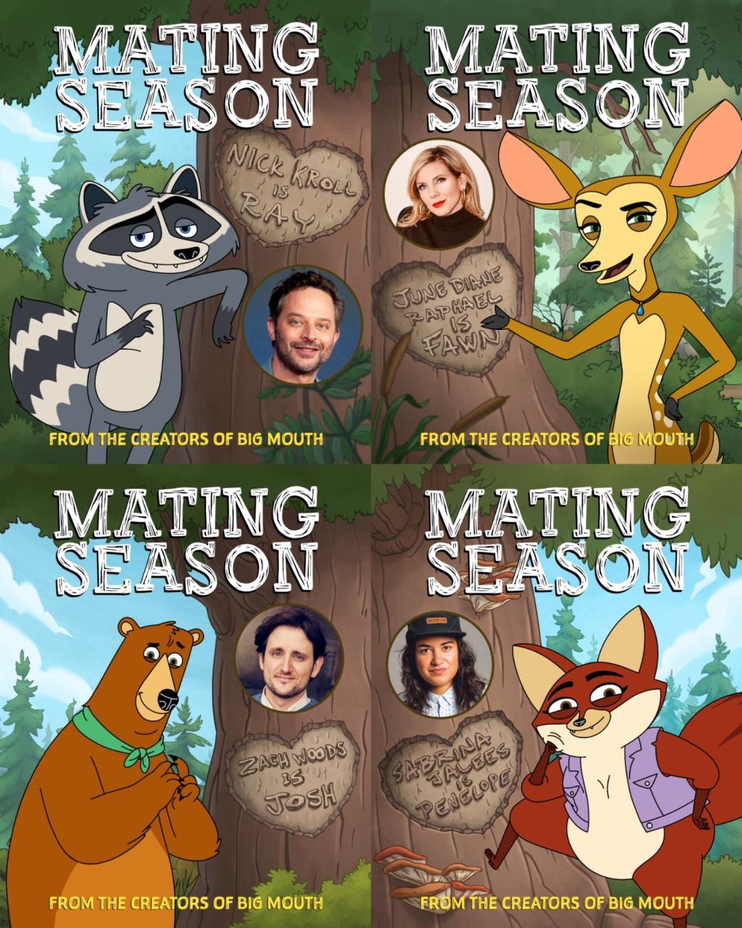 "Mating Season", новый мультсериал от создателей "Большого Рта